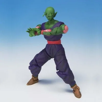 Vista 2 de Dragonball Z BanDai - Figura de acción híbrida articulada Mega de 4 pulgadas Piccolo