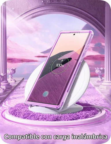 Vista 6 de i-Blason Cosmo Series - Funda para Samsung Galaxy S23 Ultra 5G (lanzado en 2023), diseño protector contra golpes, delgado y elegante, con protector