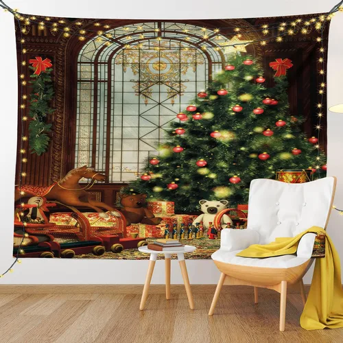 Vista 47 de Ambesonne Tapiz de arte afro, hombre negro fuerte con una corona de trazos impresión de pintura moderna, decoración de tela para colgar en la pared