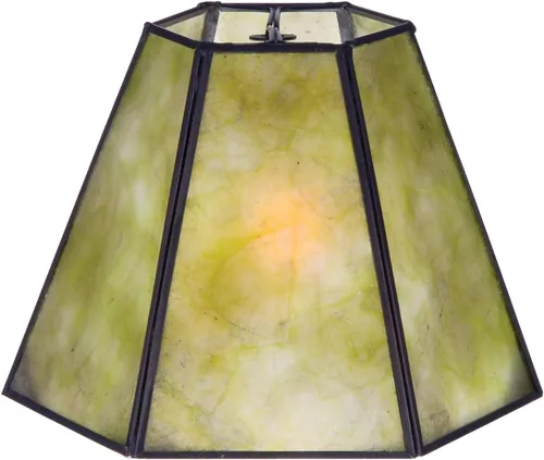 Vista 3 de B&P Lamp® Supply - Panel de mica, mini pantalla hexagonal