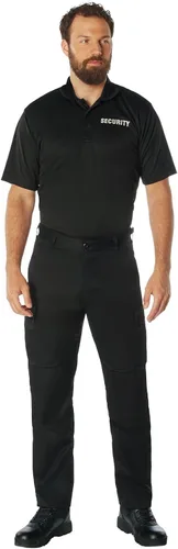 Vista 3 de Rothco Moisture Wicking Security Polo Shirt - Stay Cool and Professional On-The-Job