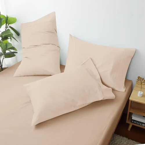 Vista 174 de Juego de 2 fundas de almohada 100% de algodón egipcio, fundas de almohada refrescantes de 400 hilos, fundas de almohada suaves y transpirables
