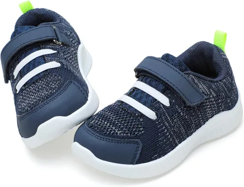 Vista 21 de nerteo Zapatos para Niños Pequeños/Niños Chicos y Niñas Zapatillas Deportivas para Correr/Caminar Todo negro