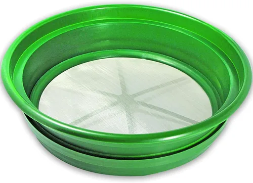 Vista 11 de SE Bandeja Clasificadora Apilable para Prospección de Oro de 13.25 Pulgadas de Ancho - Bandeja de Tamizado con Malla de Acero Inoxidable de 1/2