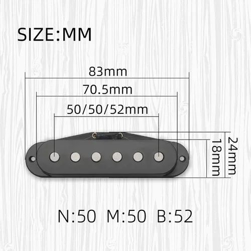 Vista 4 de MAXCHEER Alnico - Pastillas de 5 Strat para guitarra eléctrica Strat Squier para guitarra eléctrica Strat Squier (negro)