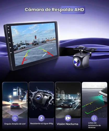 Vista 5 de MAHVEC 4G+64G Android 15 Radio de coche estéreo para Ford F150 2009-2014