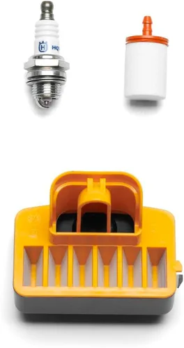 Vista 2 de Husqvarna 599333401 Kit de mantenimiento de motosierra 135/435/440, kit de afinación de piezas de motosierra fácil de instalar, incluye filtro