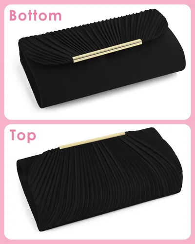 Vista 7 de TINDTOP Bolsos de mano para mujer, bolsos de noche para formal, boda, fiesta, cóctel, graduación, bandolera, sobre, hombro, bolsa de hombro