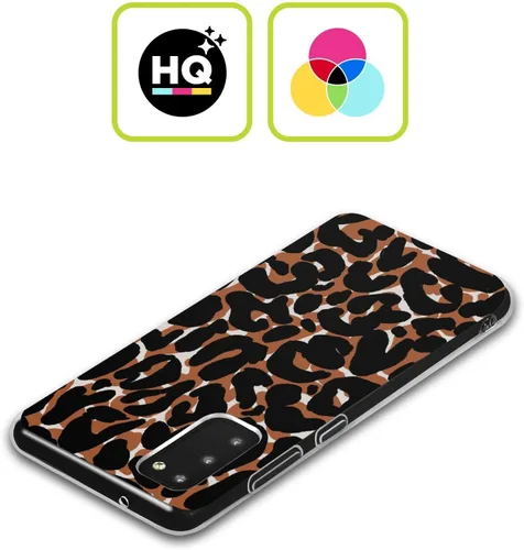 Vista 2 de Head Case Designs Officially Licensed Anis Illustration Animal Print Shadow Graphics Gel Case [Military Grade Protection] Compatible with Samsung