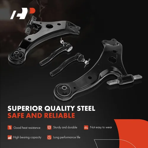Vista 3 de A-Premium Kit de suspensión delantera, brazo de control inferior, rótula inferior, extremo de barra de acoplamiento exterior interior, compatible