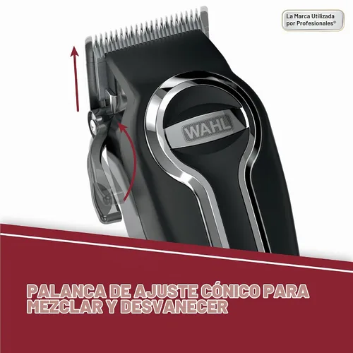 Vista 4 de Wahl Clipper Elite Pro High-Performance Home Haircut & Grooming Kit for Men - Cortapelos eléctrico - Modelo 79602