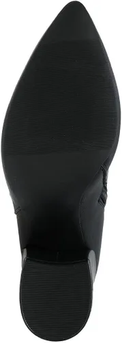 Vista 5 de Nautica Botas de invierno con tacón de bloque para mujer punta puntiaguda cremallera lateral media Yeva