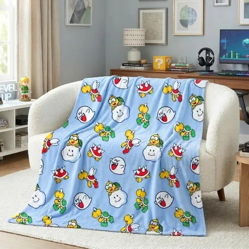 Vista 49 de Franco Dog Man Supa Book - Ropa de cama para niños, manta de felpa súper suave y acogedora, 40 x 50 pulgadas, (producto oficial)