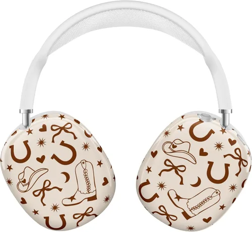 Vista 22 de VELVET CAVIAR Funda Protectora para auriculares AirPods Max Diseño protector lindo (Leopardo Negro)