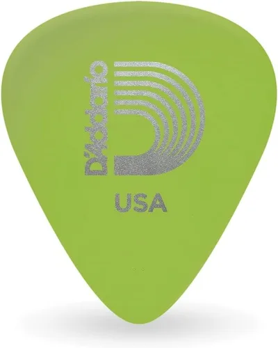 Vista 16 de D'Addario Accessories - Púas de celuloide negro para guitarra, paquete de 10, tamaño mediano
