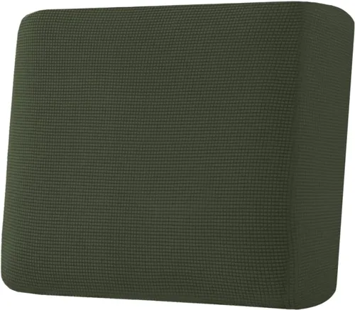 Vista 123 de H.VERSAILTEX Fundas de Cojín de Asiento Individuales Super Elásticas Fundas de Sofá Fundas de Cojín de Sofá Fundas Deslizables Juegos Tela de Sarga