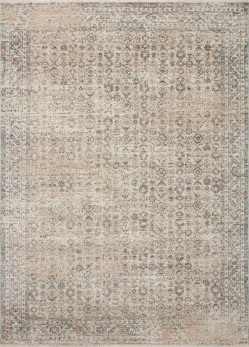 Vista 3 de Loloi Angela Rose Blake Collection BLA-04 - Alfombra de área de 6 pies 7 pulgadas x 9 pies 10 pulgadas, altura de pelo de 0.25 pulgadas, con borlas