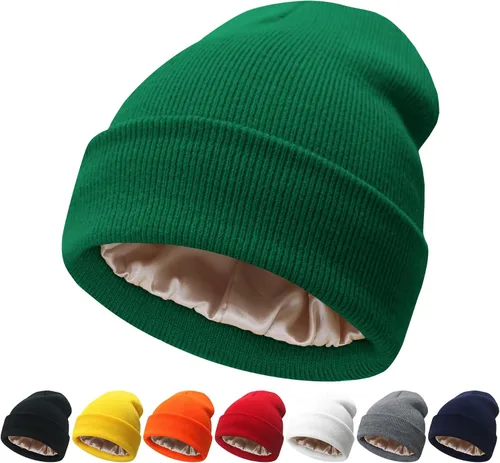 Vista 10 de NPQQUAN Unisex Beanie Hats for Men Women Winter Knit Beanies