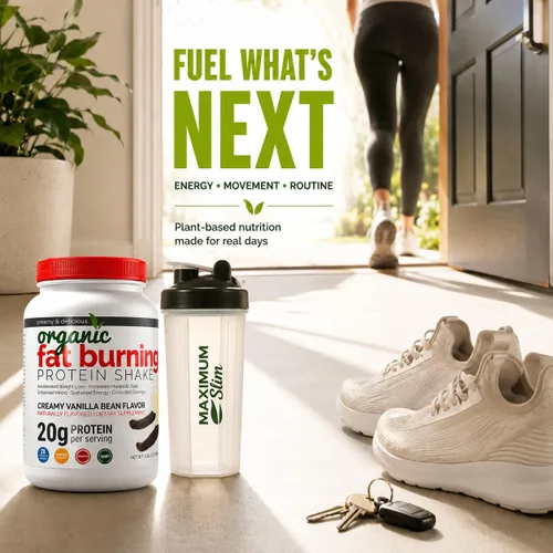 Vista 8 de Maximum Slim - Batido de proteínas a base de plantas, haba cremosa