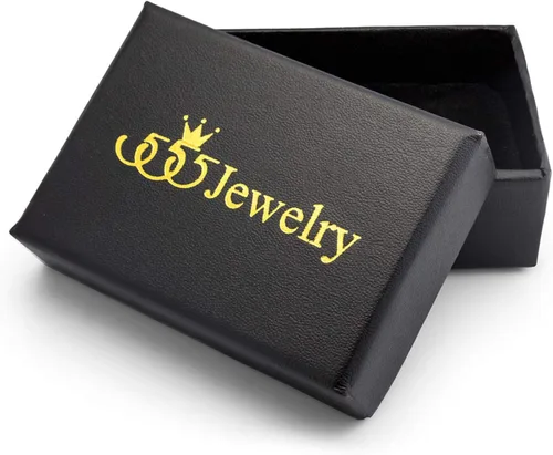 Vista 7 de 555Jewelry - Pulsera de acero inoxidable con símbolo religioso