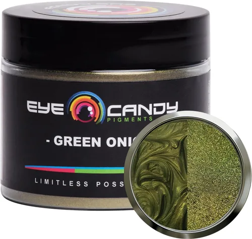 Vista 16 de Pigmentos Eye Candy Polvo de Mica Azul Premium - Aoi Hi Blue (50gr) - para Epoxi, Resina, Jabón, Pintura, Carpintería, Vaciado de Acrílico, Bombas