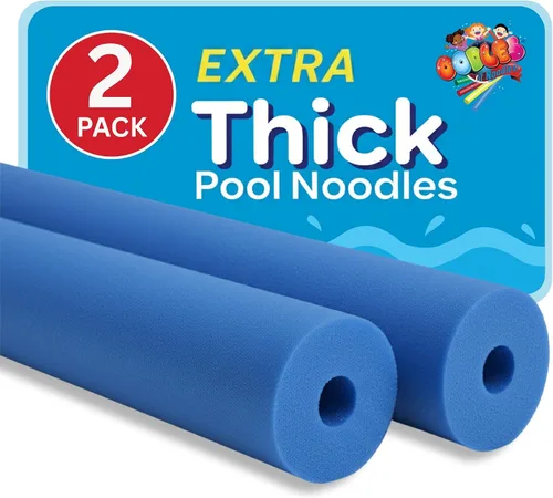 Vista 13 de Oodles of Noodles Foam Pool Swim Noodles 2 Pack, Hollow Core Swimming Foam Tube for Pool Floats, Buoyant for Beach, Water Play, Crafts, DIY Projects