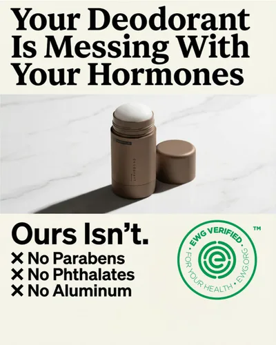 Vista 5 de HygieneLab Desodorante para hombre, sin aluminio, verificado por EWG, no tóxico, alimentado por aceites esenciales, protección contra olores