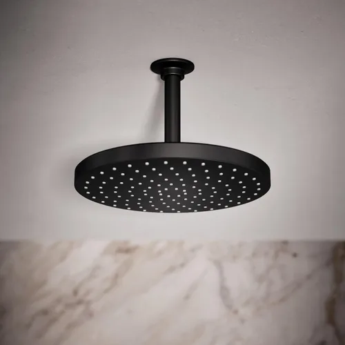 Vista 2 de Kohler 76465-G-BL Awaken® 10" cabezal de lluvia de una sola función, 1.75 gpm, negro mate