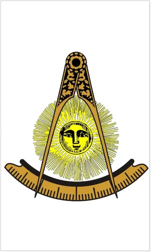 Vista 5 de CafePress Pegatina rectangular para parachoques de Freemason Past Master
