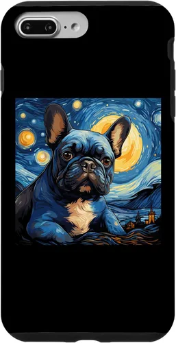 Vista 12 de Van Gogh Dog French Bulldog Case for iPhone 16