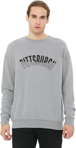 Vista 4 de Daxton Sudadera con capucha y sudadera con capucha de dos tonos populares de Estados Unidos para adultos, unisex, ajuste cómodo