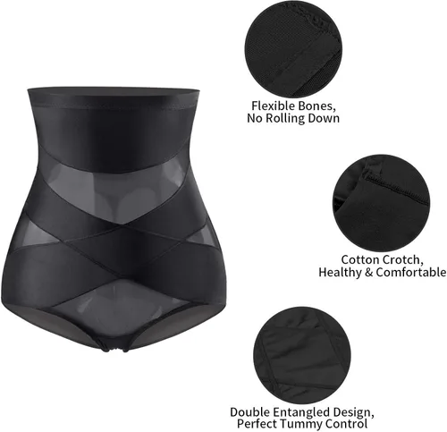 Vista 3 de MOVWIN Faja moldeadora para mujer con control de abdomen - Body Shaper Spanks adelgazantes