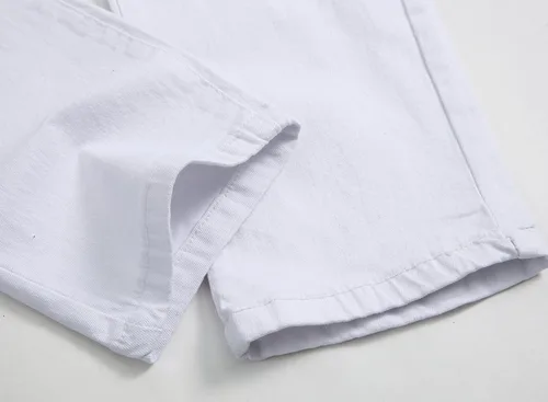 Vista 8 de Pantalón de jean elastizado ajustado moderno para hombre