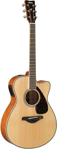 Vista 12 de Yamaha fg820 Guitarra Acústica, color natural, Natural