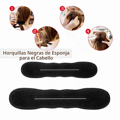 Vista 5 de Juego de 27 piezas de peinado, herramientas de diseño de cabello, accesorios para el cabello, kit de herramientas de modelado de cabello