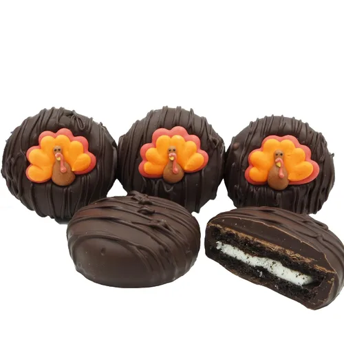Vista 82 de Galletas Oreo bañadas en chocolate oscuro y con leche, de Philadelphia Candies