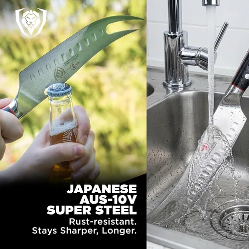 Vista 3 de Dalstrong - Cuchillo para barbacoa Pitmaster de 8 pulgadas, acero japonés