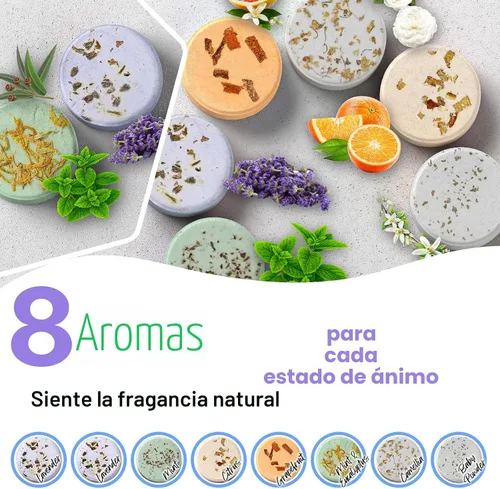 Vista 4 de Vaporizadores de Ducha Aromaterapia Blriet, Relleno de Calcetas para Mujeres, Adolescentes, Esposa y Ella, Regalos de Navidad para Mujeres y Mamá
