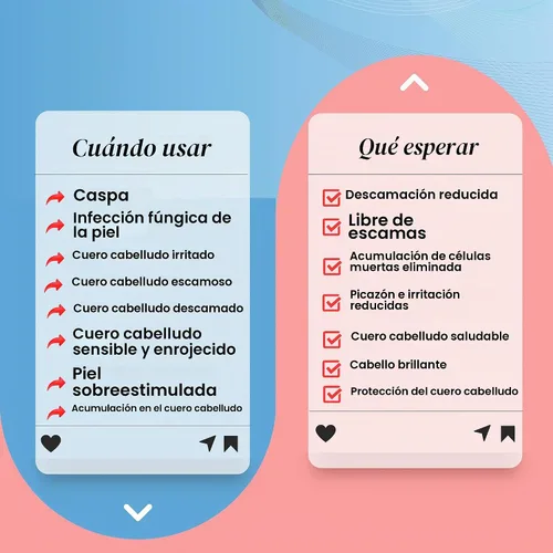 Vista 6 de Mediceuticals X-Folate Shampoo Champú Anticaspa para Mujeres y Hombres – Control Persistente de la Caspa – Para la acumulación de cuero cabelludo