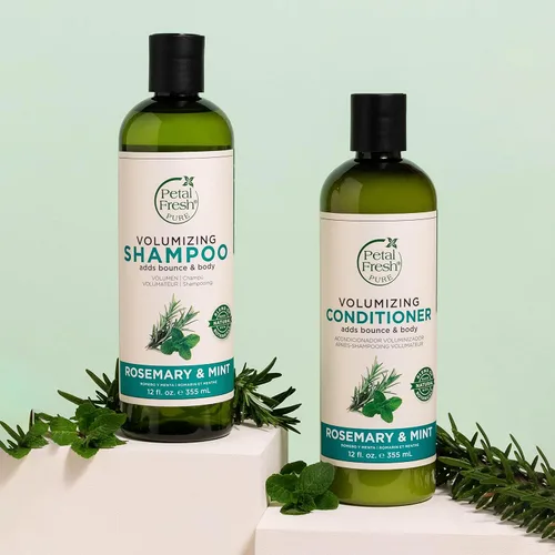 Vista 3 de Petal Fresh Champú Puro Romero y Menta 12.0 fl oz