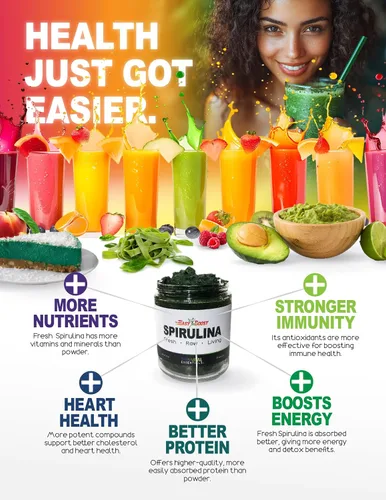 Vista 5 de Espirulina fresca cruda (4)