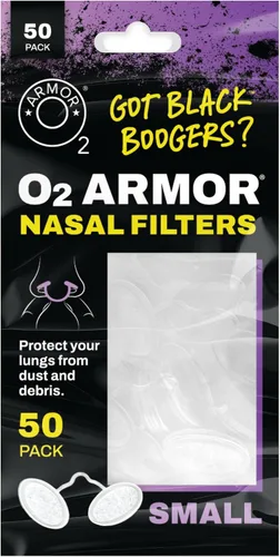 Vista 20 de O2 Armor Filtros de nariz para soldadores y alergias - Filtro de nariz para polvo - Filtros nasales para soldadura - Máscara de polvo de nariz
