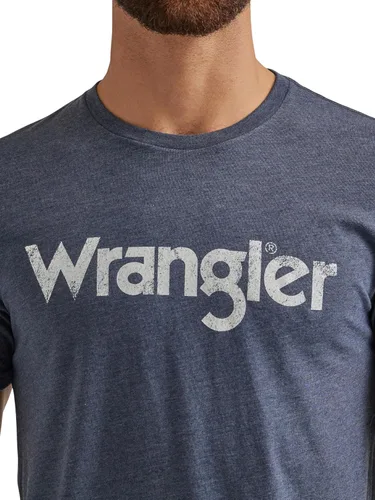 Vista 3 de Wrangler Hombre Blanco de la Ringer Tee