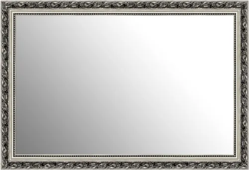 Vista 2 de Espejos rectangulares enmarcados de baño para pared, espejo de pared para colgar vertical u horizontalmente para sala de estar, dormitorio