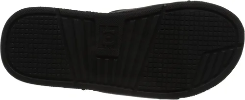 Vista 4 de DC Sandalia de lona para hombre, Negro