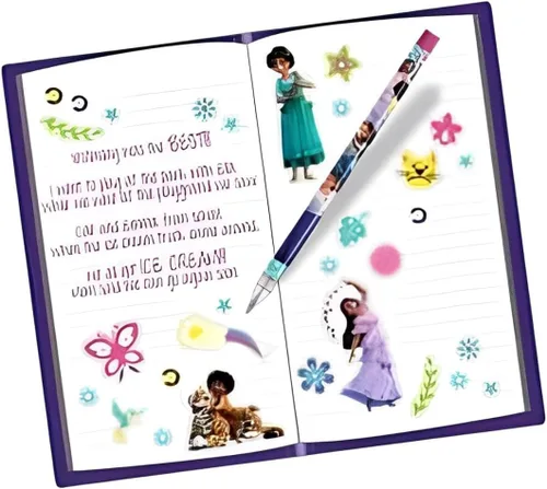 Vista 3 de Disney Encanto Mirabel Sparkling Journal Set