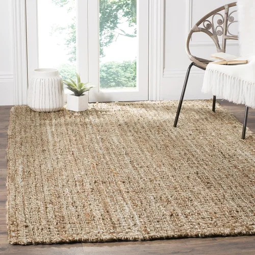 Vista 7 de SAFAVIEH Natural Fiber Collection - Alfombra de pasillo de 2 pies 6 pulgadas x 6 pies, natural, yute hecho a mano, ideal para zonas de alto tráfico