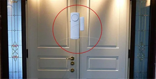 Vista 9 de Sistema de alarma de seguridad para el hogar, kit de bricolaje, sensor magnético, protector de guardián, alarma antirrobo de seguridad de vibración