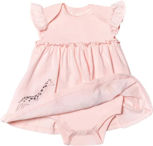 Vista 6 de Disney Minnie Mouse - Conjunto de 3 piezas de manga corta con falda color rosa y verde