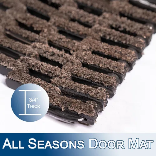 Vista 5 de Durable Corporation 400S3672 Dura-Rug - Tapete de entrada, tono tierra, 36 x 72 pulgadas